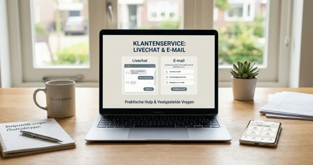 Illustratie bij Fortuna Casino klantenservice: livechat, e-mail en praktische hulp